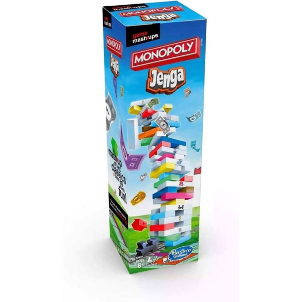 Monopoly Jenga Mashup Family Game New in Box!‎